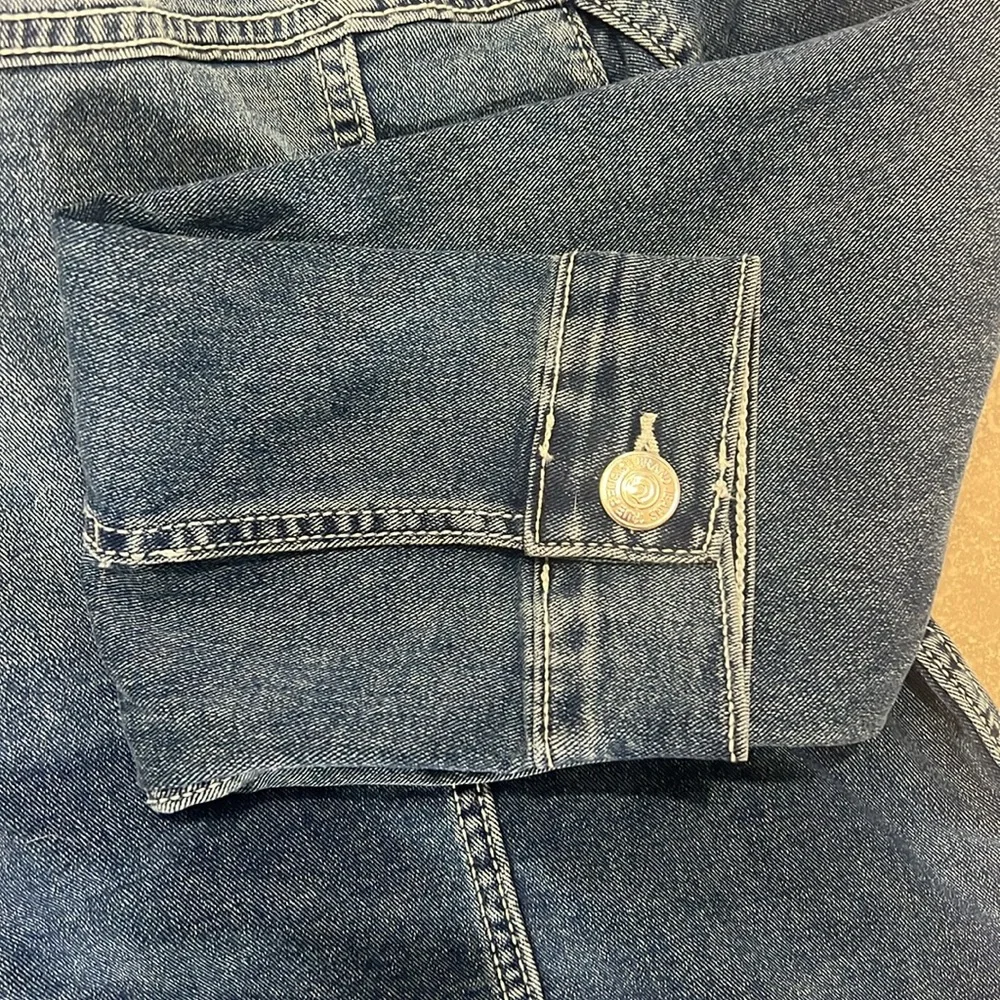 TRUE‎ RELIGION MEN’s CLASSIC DENIM JACKET SZ MEDIUM